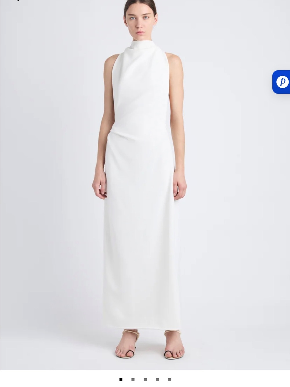 Proenza Schouler Selena Twist Back Dress